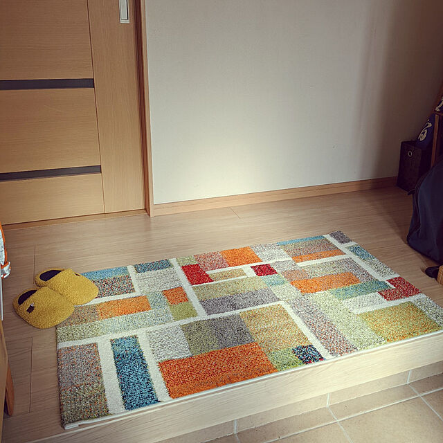 chiz3のイケヒコ・コーポレーション-玄関マット トルコ製 ウィルトン織り 『エデン』 レッド 約70×120cm の家具・インテリア写真