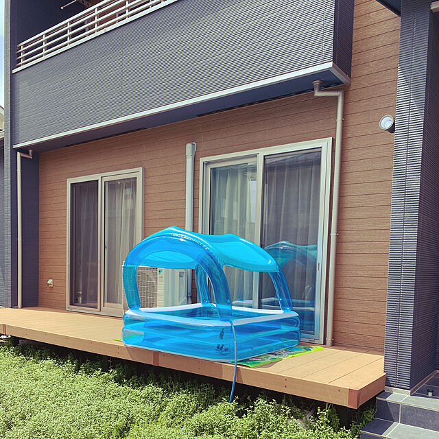 komaの東京ローソク製造-即日出荷 140cm サンシェードプール 屋根付き ビニールプールの家具・インテリア写真
