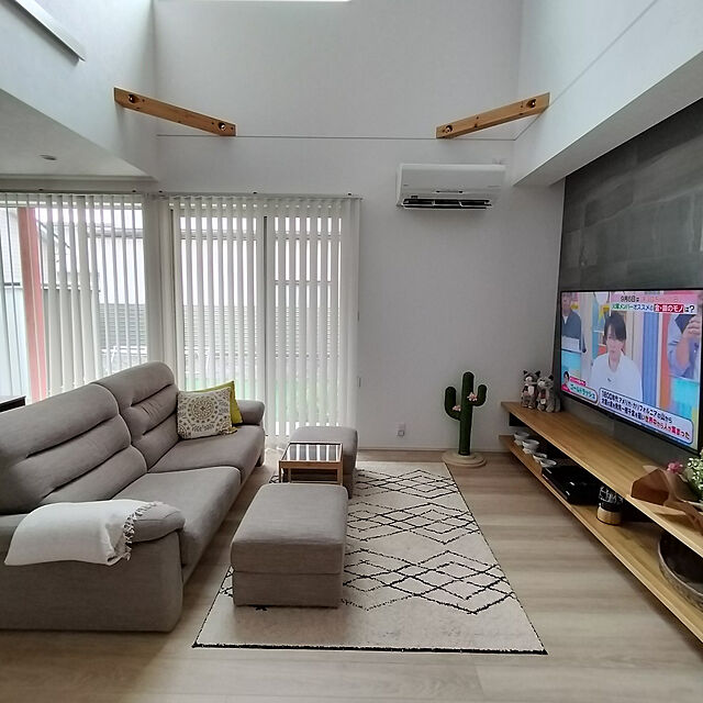 asukaのニトリ-スツール(Nポケット DR-BE) の家具・インテリア写真