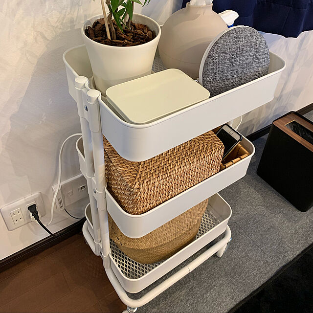 kurashi.naturalのイケア-キッチンワゴン IKEA イケア RASKOG ロースコグの家具・インテリア写真