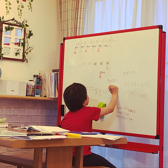 写真付きレビュー】送料無料 ホワイトボード 脚付き 高さ2段階 高さ ...