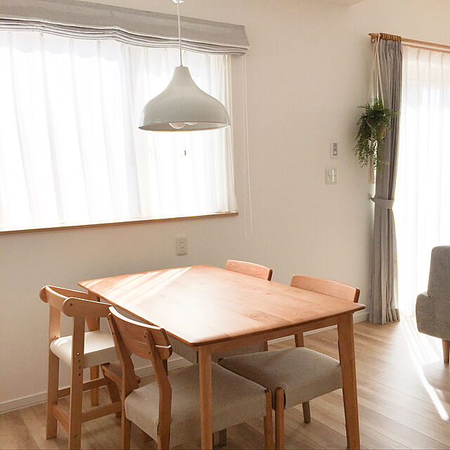 appiのニトリ-ダイニングテーブル(アルナス15080 LBR) の家具・インテリア写真