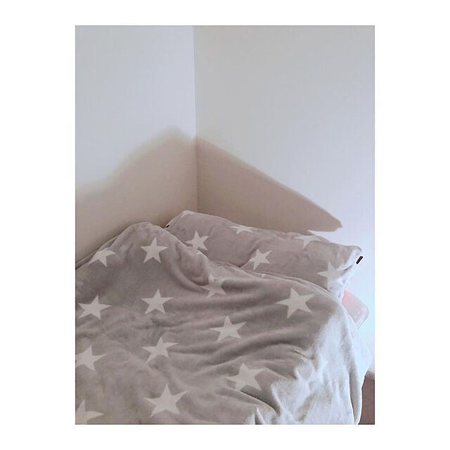 mii5218のナイスデイ-【送料無料】mofua 布団を包めるぬくぬく毛布（シングルサイズ）の家具・インテリア写真