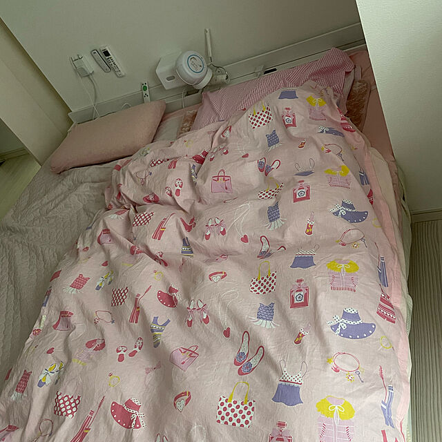 tsutchyのプリンス＆プリンセス、ATHENEA-お布団・枕カバーセット（ピンク）の家具・インテリア写真