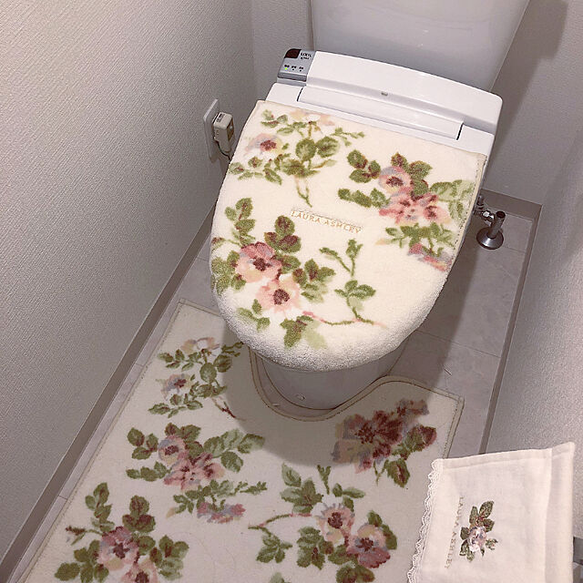 Mizukiの内野-(SALE)内野 UCHINO LAURA ASHLEY(ローラ アシュレイ) アンジェリカD トイレマット 【☆】 【内野タオル】の家具・インテリア写真