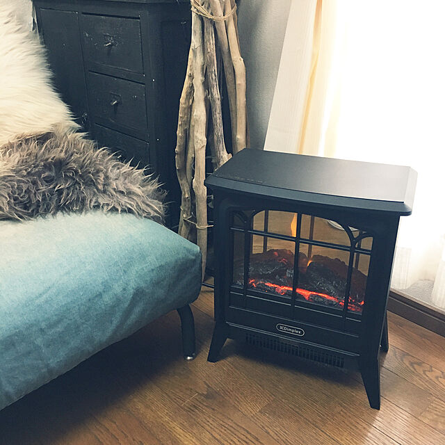 kittyのバーグマン-ディンプレックス 電気暖炉 Dinky Stove ブラック DNK12Jの家具・インテリア写真