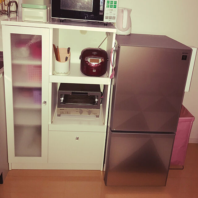 kujiramamaのアストロ-アストロ サイドワゴン 軽量タイプ ピンク スタンダード 収納 撥水加工 折りたたみ リビング キッチン 洗濯物 ごみ箱 620-24の家具・インテリア写真