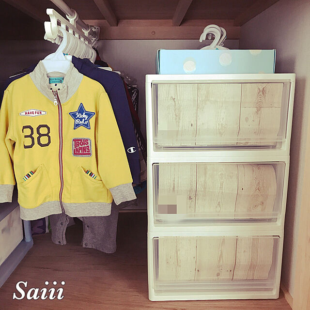Saiiiのアイリスオーヤマ-アイリスオーヤマ ハンガー スライド 押入れ 奥行65~110cm ホワイト RH-65の家具・インテリア写真