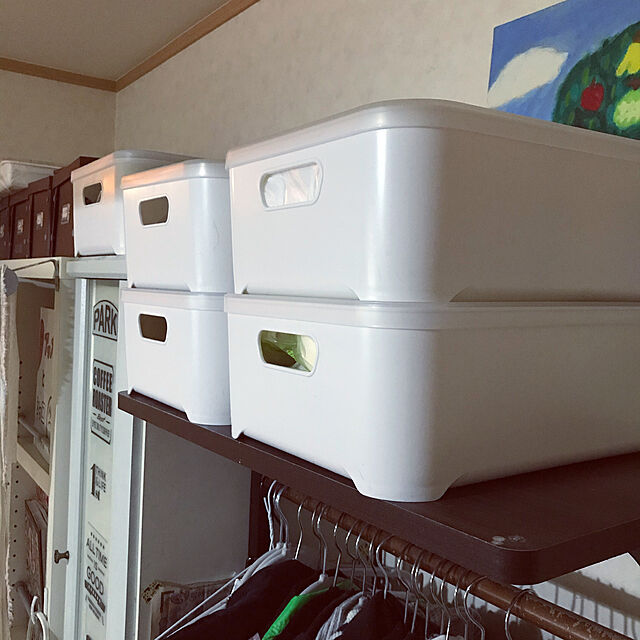 panchanの-ポリエチレンケース用 フタ プラスチック収納 小物収納 PC収納 コーナンの家具・インテリア写真