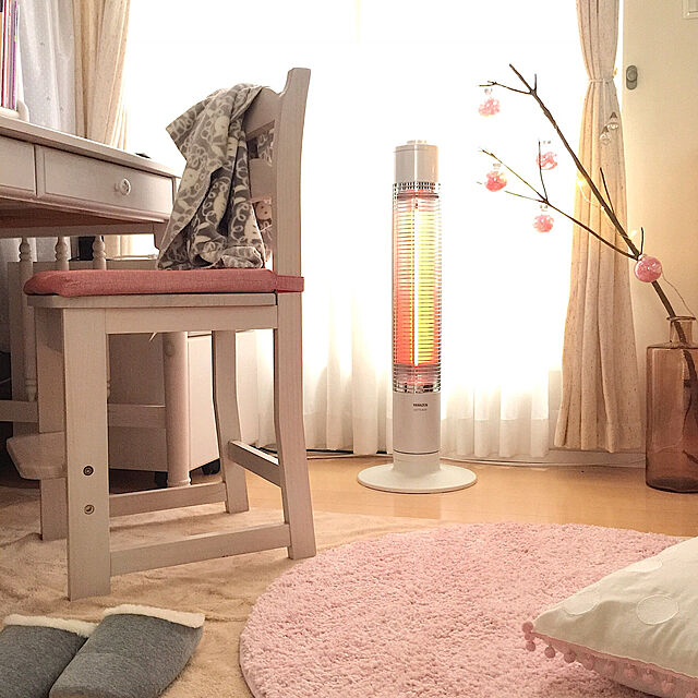 cherryのニトリ-抗菌防臭 フロアマット(PBシャギー RO 直径90) の家具・インテリア写真