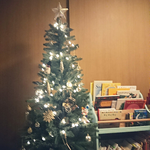 chikoの-【おしゃれ・高級感・大人可愛いツリー】 クリスマスツリー リアル 150cm もみの木 ウッディープランターツリーリッチスリムの家具・インテリア写真