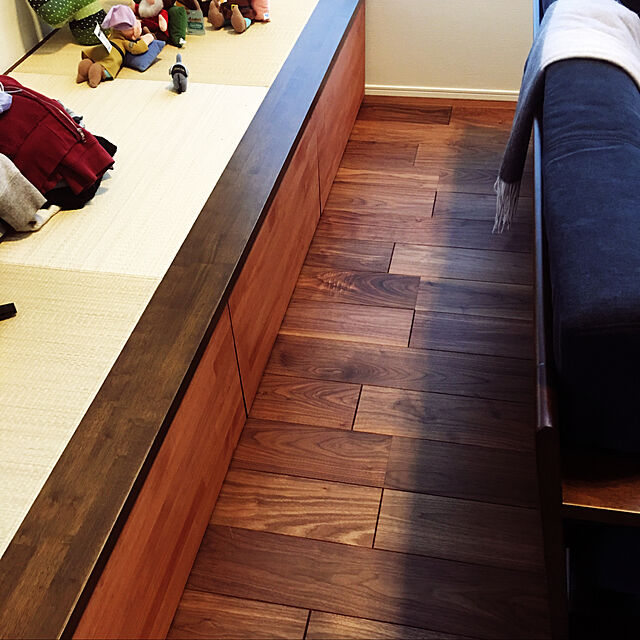 naosatoの-北欧デザイン木肘ソファ【Lulea】ルレオ　3P 【1年保証】の家具・インテリア写真