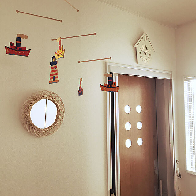 hohoの-木製モビール「船と灯台」の家具・インテリア写真
