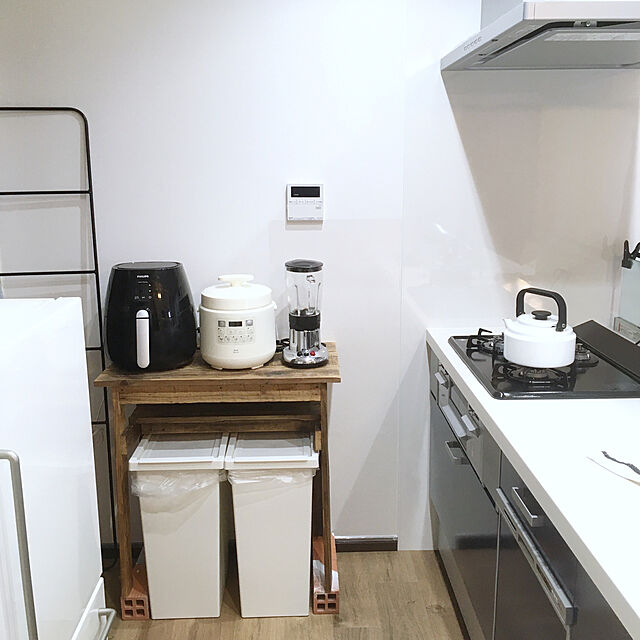 sakielの無印良品-KKDYWQZEE MUJI 無印良品 冷蔵庫 157L 白 幅52.5×奥行57.1×高さ116cm(ハンドル含まず) MJ‐R16B 44242087の家具・インテリア写真