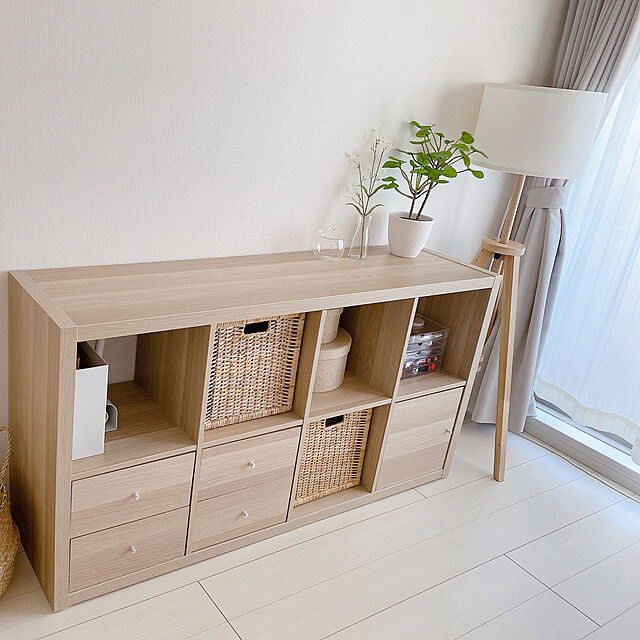 yurieのイケア-KALLAX カラックス シェルフユニットの家具・インテリア写真