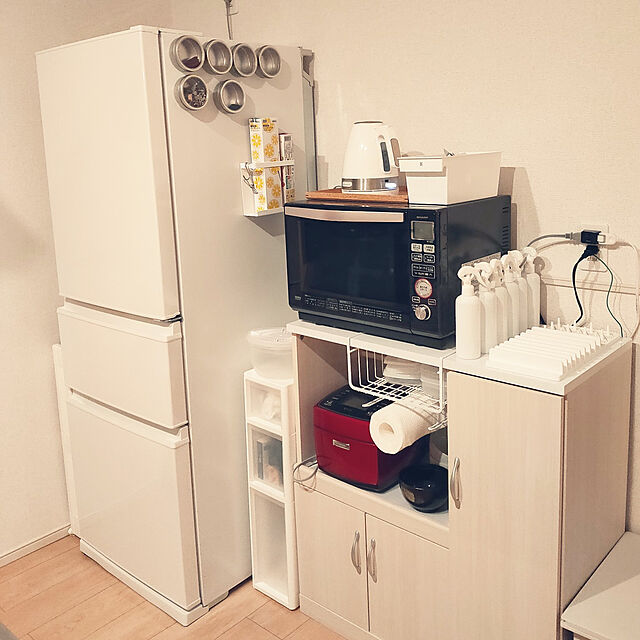 dの-三菱　Mitsubishi　Electric 冷蔵庫 Cシリーズ パールホワイト MR-C33F-W [3ドア /右開きタイプ /330L][冷蔵庫 大型]《基本設置料金セット》の家具・インテリア写真