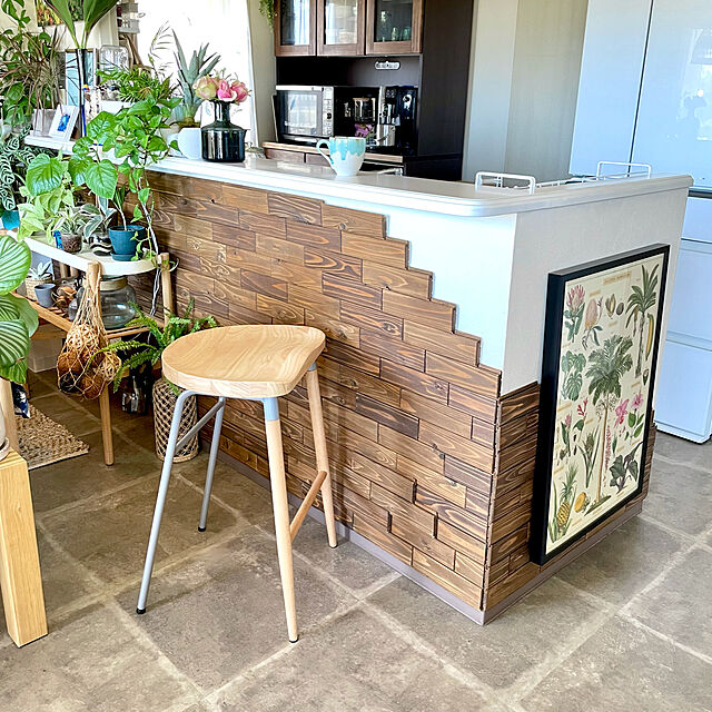 ikkaの市場-NovodiA Bar Stool　ESC-3307 足置き付きバースツールの家具・インテリア写真