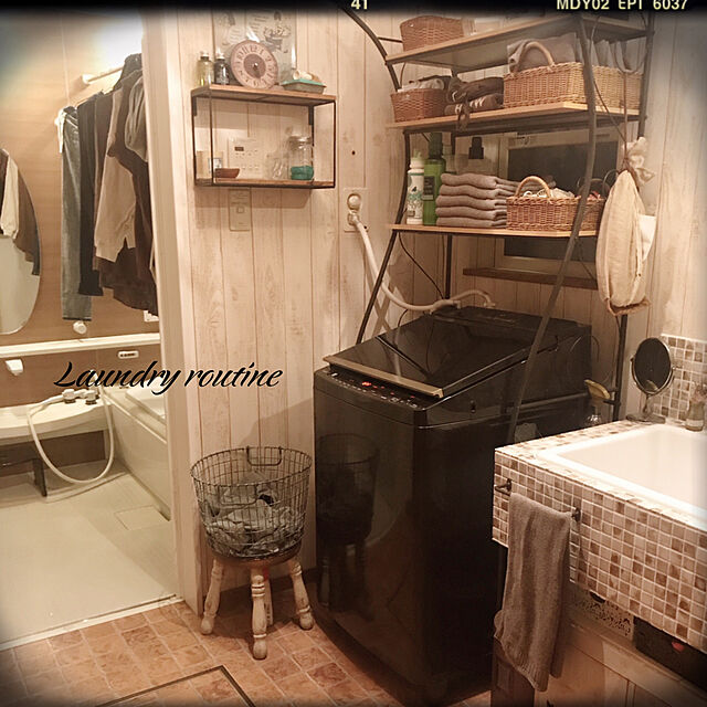 shhの東芝ライフスタイル-【無料長期保証】東芝 AW-10SV8(T) タテ型洗濯乾燥機 (洗濯脱水10kg ／ 乾燥5kg) グレインブラウンの家具・インテリア写真