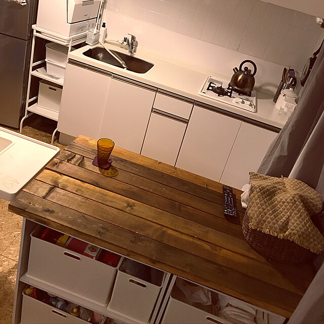SatokoのIKEA-IKEA(イケア) ORDNING 80179579 キッチン用品ラック, ステンレススチールの家具・インテリア写真