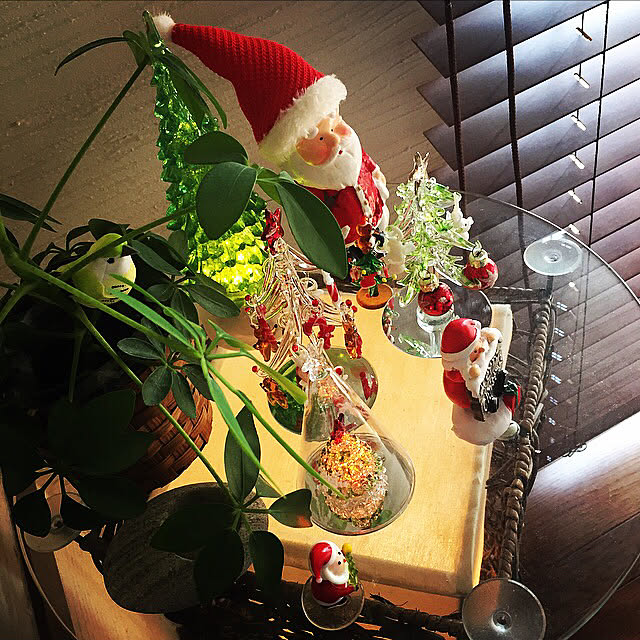 Nagakoの-[クリスマスツリー] ガラス細工 デコレーションツリー クリスマスツリー ガラス ツリー クリスマス 2017 置物の家具・インテリア写真