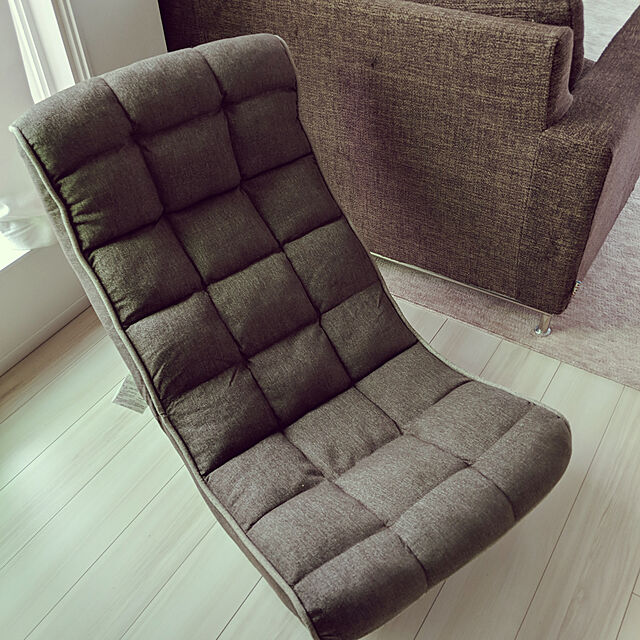 SENのニトリ-レザー調 回転座椅子(クレシエHP DBR) の家具・インテリア写真