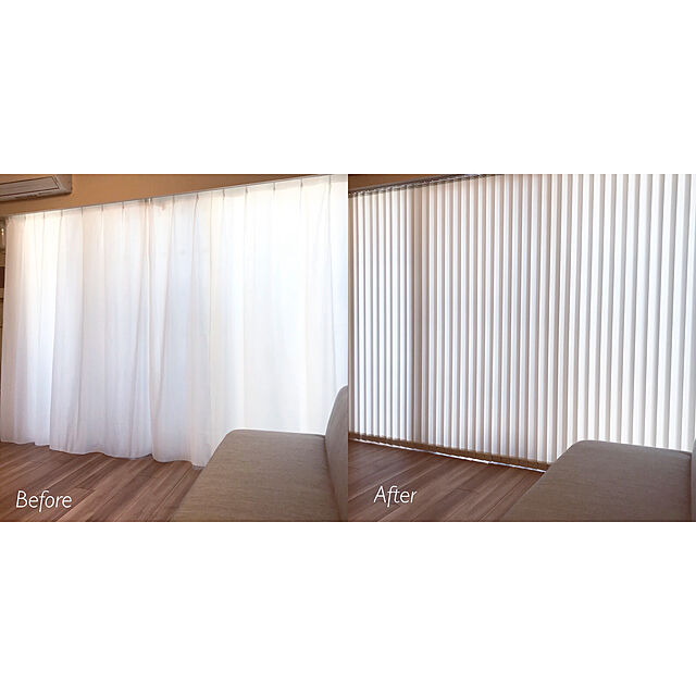 rocoのニトリ-採光・遮像レースカーテン(Nナチュレシャイン 150X198X2) の家具・インテリア写真