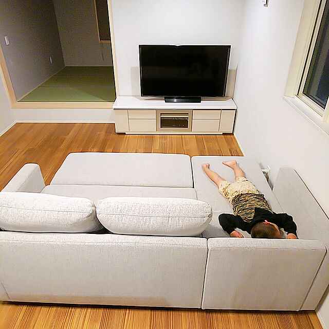 komiso24のニトリ-ローボード(ポスティア 150 WH) の家具・インテリア写真