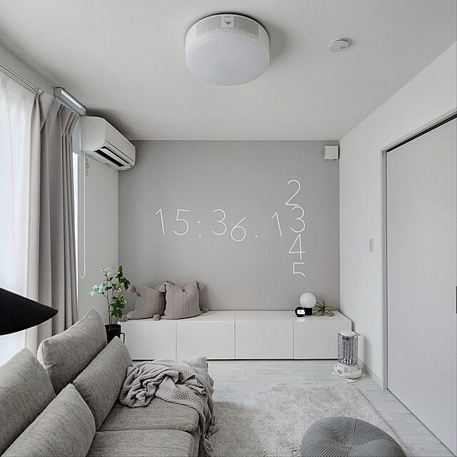 asokosamaのイケア-BESTÅ ベストー 壁取り付け式キャビネットコンビネーションの家具・インテリア写真
