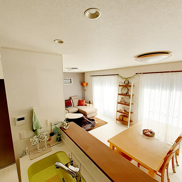 suzuの-オープンラック おしゃれ 木製 シェルフ棚 ラック オープンシェルフ 壁面収納の家具・インテリア写真