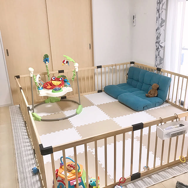 kuyanのマテル-フィッシャープライス Fisher- Price Jumperoo レインフォレスト・ジャンパルー 適応体重:12kg以下 ジャンプをすると音楽が流れてライトアップ(CCT41)の家具・インテリア写真