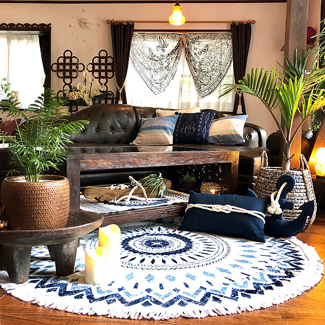 aiaiのニトリ-フラワー(シングルカラー PS015971LX) の家具・インテリア写真