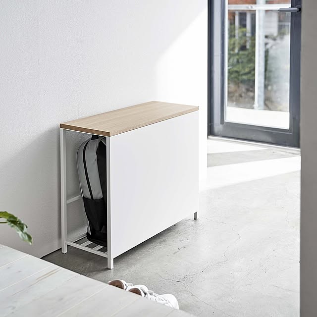 provincenokazeのtower-収納付き玄関ベンチ DISCREET ENTRYWAY STORAGE SHELF 玄関椅子/エントランスベンチの家具・インテリア写真