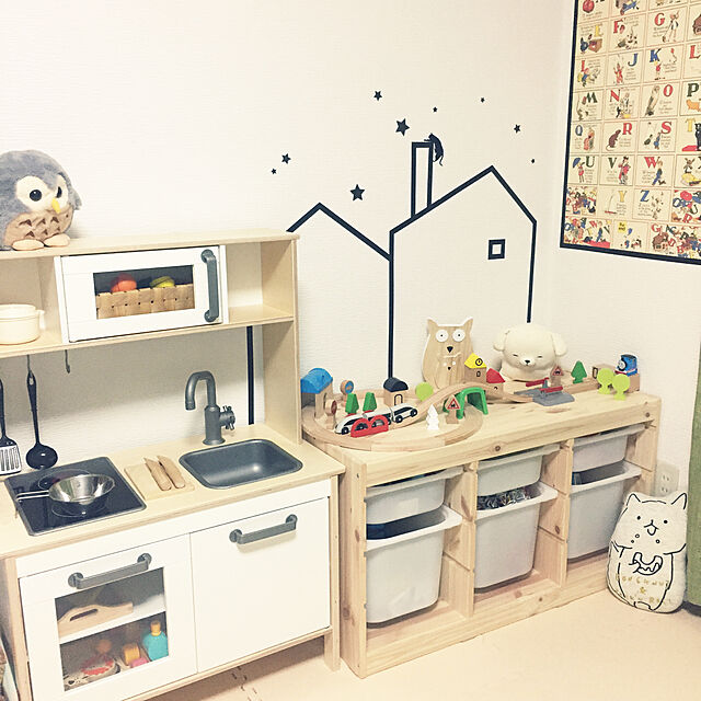 hsachikoのイケア-DUKTIG ドゥクティグ おままごとキッチンの家具・インテリア写真