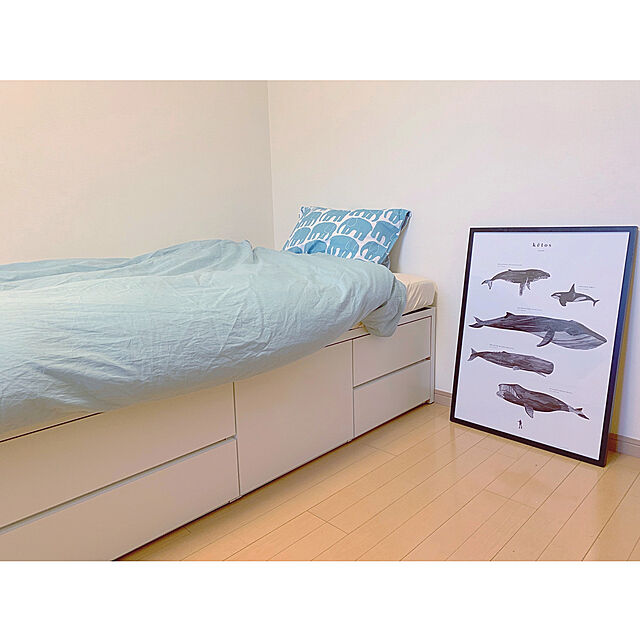 edamaのニトリ-掛け布団カバー シングル(Nグリップパレット3TBL S) の家具・インテリア写真