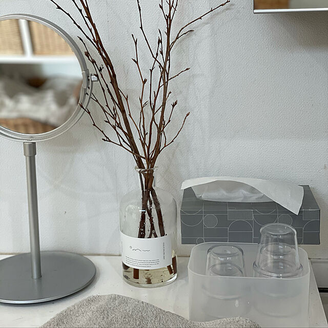 KAORUの-ティッシュペーパー 150組 1セット（12個入）ロハコオリジナル ボックスティッシュ スマートコンパクトS モノトーン オリジナルの家具・インテリア写真