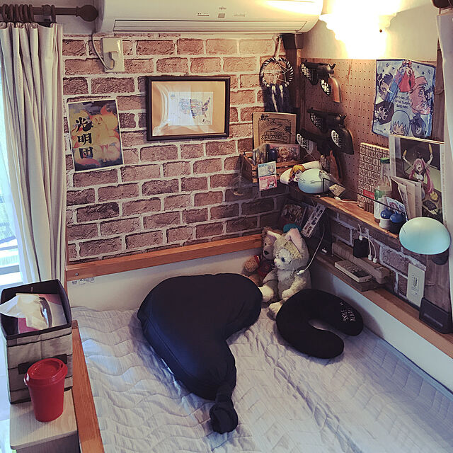 ariceのニトリ-カバーが外せる横向き寝まくら の家具・インテリア写真