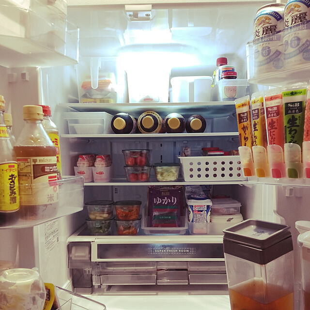 rara.ra8787の-【無料長期保証】東芝 GR-S510FH(EW) 6ドア冷凍冷蔵庫 (509L・フレンチドア) VEGETA(ベジータ) FHシリーズ グランホワイトの家具・インテリア写真