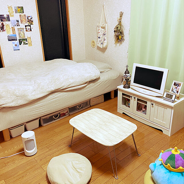 eri-kの-家電 セルカ 首振り付きミニファンヒーター ホワイトの家具・インテリア写真