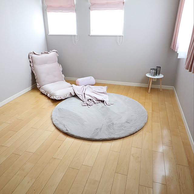 tomoccoのニトリ-遮光3級・防炎・50サイズカーテン(パレット2 ローズ 100X120X2) の家具・インテリア写真