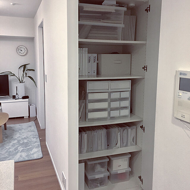 mujitanのイデア-イデアコ ゴミ箱 チューブラー ブリック ホワイト 8.5Lの家具・インテリア写真