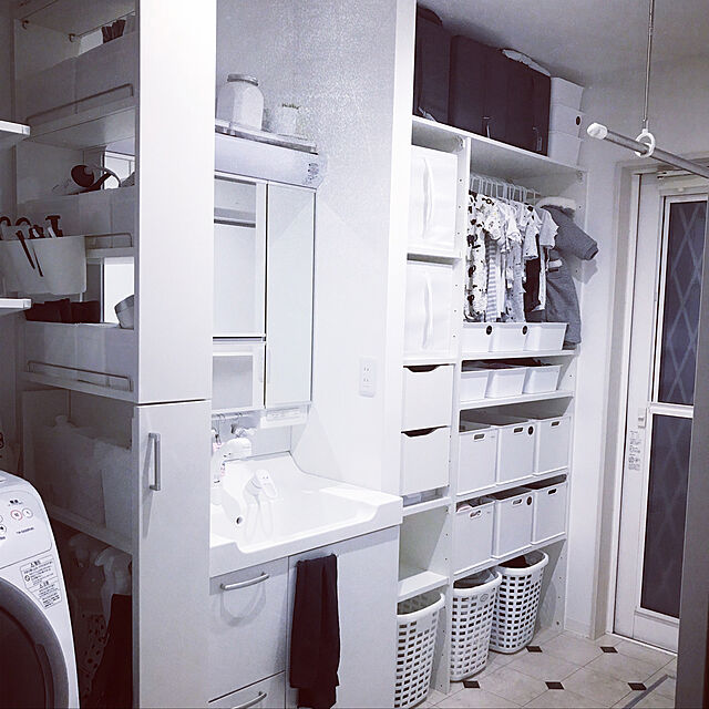 Rooooonのイケア-【IKEA -イケア-】ikea 収納 SKUBB - スクッブ - ボックス6点セット ホワイト (204.285.53)の家具・インテリア写真
