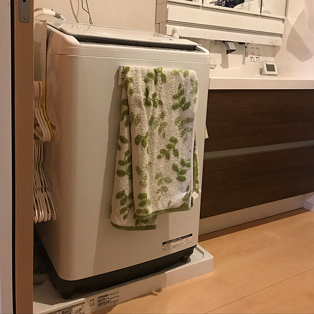 keito814の山崎実業-山崎実業 マグネット洗濯ハンガー収納ラック プレート Plate ホワイト 3585の家具・インテリア写真