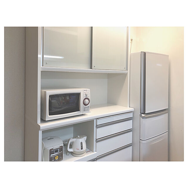 summerのニトリ-キッチンボード(プルミエ 120KB WH) の家具・インテリア写真