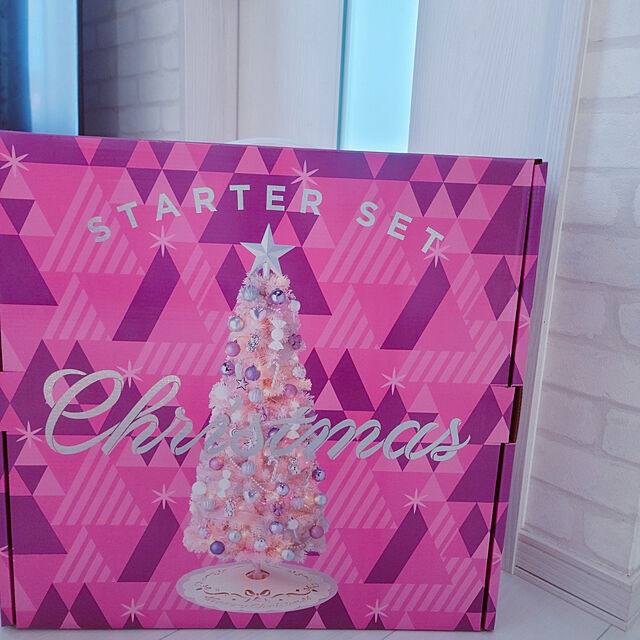 samarunの-Francfranc クリスマスツリー 150㎝ ピンク クリスマスの家具・インテリア写真