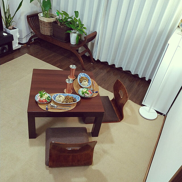 peach2のイケヒコ・コーポレーション-シェニール織カーペット 『モデルノ』 ベージュ 約200×250cm 4599039の家具・インテリア写真