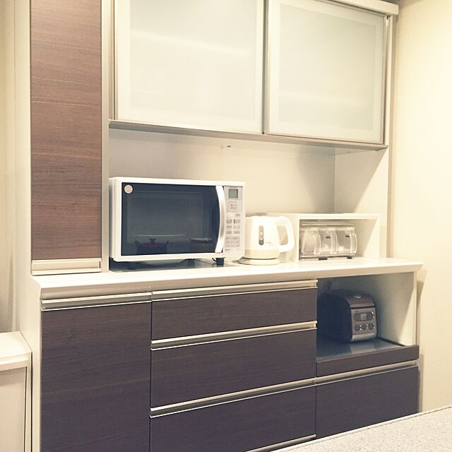 taakoの-マンションサイズのオールインワンキッチンボード 幅140cm・高さ203cm ［パモウナ MS-1400R］の家具・インテリア写真