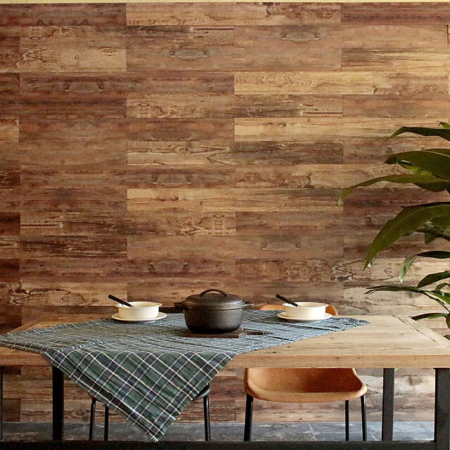 gardening_koboの住まいスタイル-SOLIDECO　壁に貼れる天然木パネル　10枚組（約1.5m2）の家具・インテリア写真