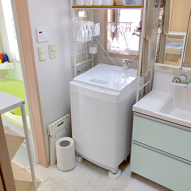 miyuの東芝ライフスタイル-東芝 8．0kg全自動洗濯機 ZABOON グランホワイト AW-8D8(W)の家具・インテリア写真