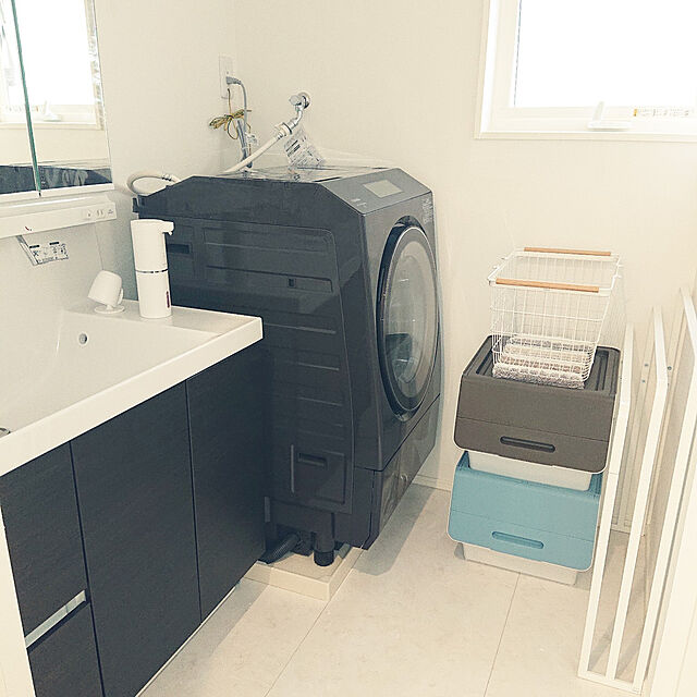 sayaの-東芝｜TOSHIBA ドラム式洗濯乾燥機 ZABOON（ザブーン） ボルドーブラウン TW127XP1LT [洗濯12.0kg /乾燥7.0kg /ヒートポンプ乾燥 /左開き]の家具・インテリア写真