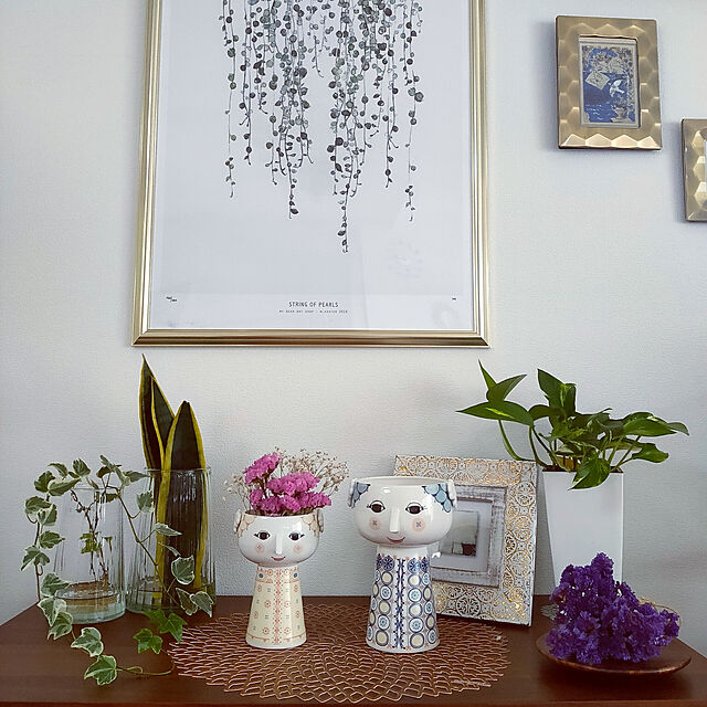 RX3の-【店舗クーポン発行中！】BJORN WIINBLAD Flower Vase Eva Blue ビヨン・ヴィンブラッド フラワーベース φ12.5cm × H18.0cm 花瓶の家具・インテリア写真